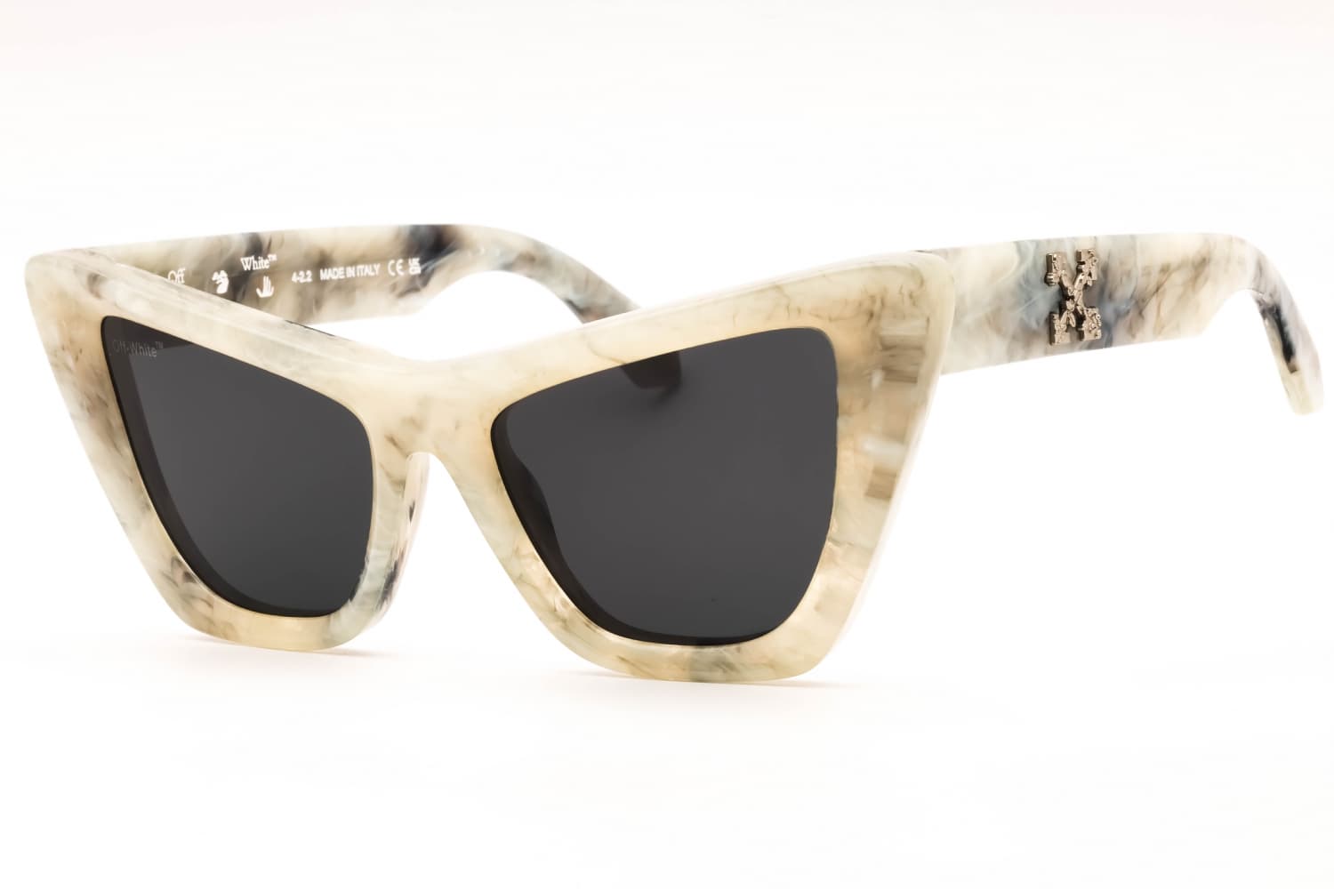Off White EDVARD 807 Sunglasses Marble 57mm Women