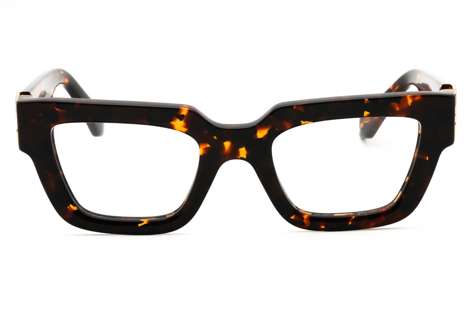 Off White STYLE 8E Eyeglasses Havana 50mm Women 2