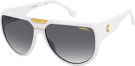Carrera FLAGLAB 13 0VK6 Sunglasses White 62mm Unisex