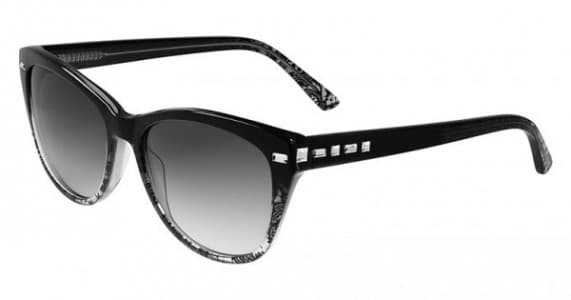 Bebe BB7193 001 JET LACE Sunglasses Black 135mm Women