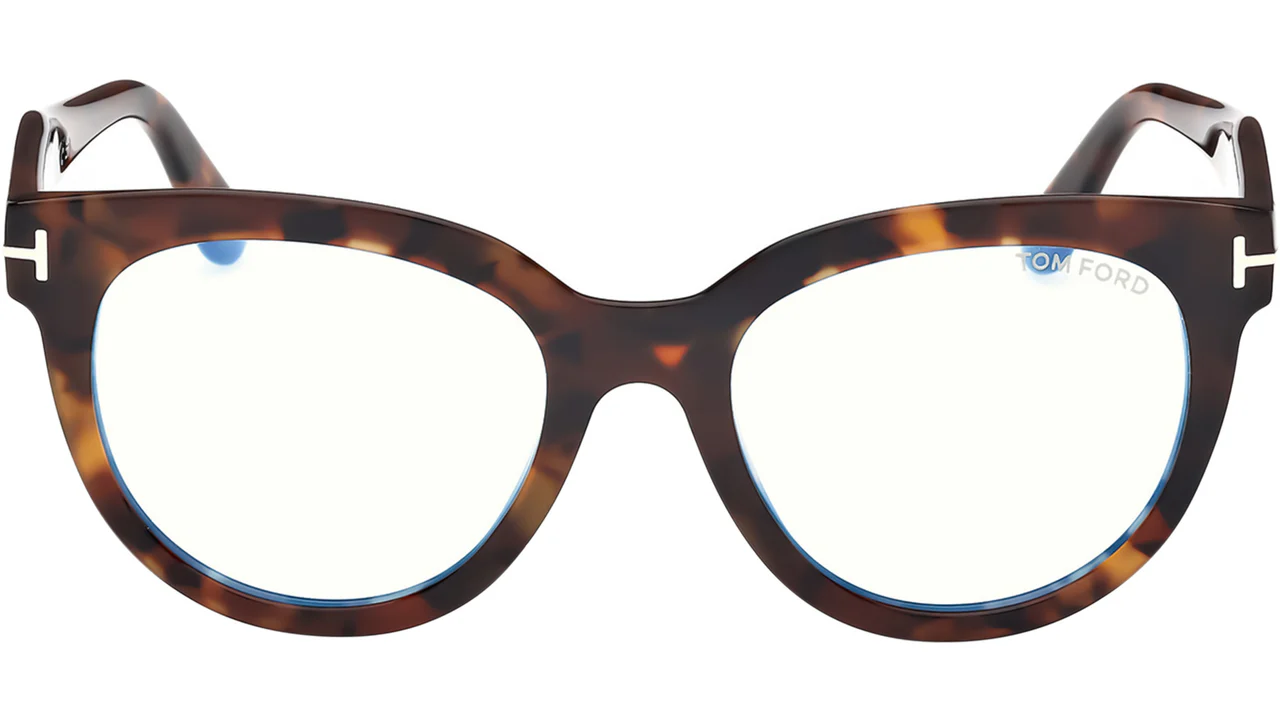 Tom Ford FT5987B 052 Eyeglasses Dark Havana 52mm Women 2