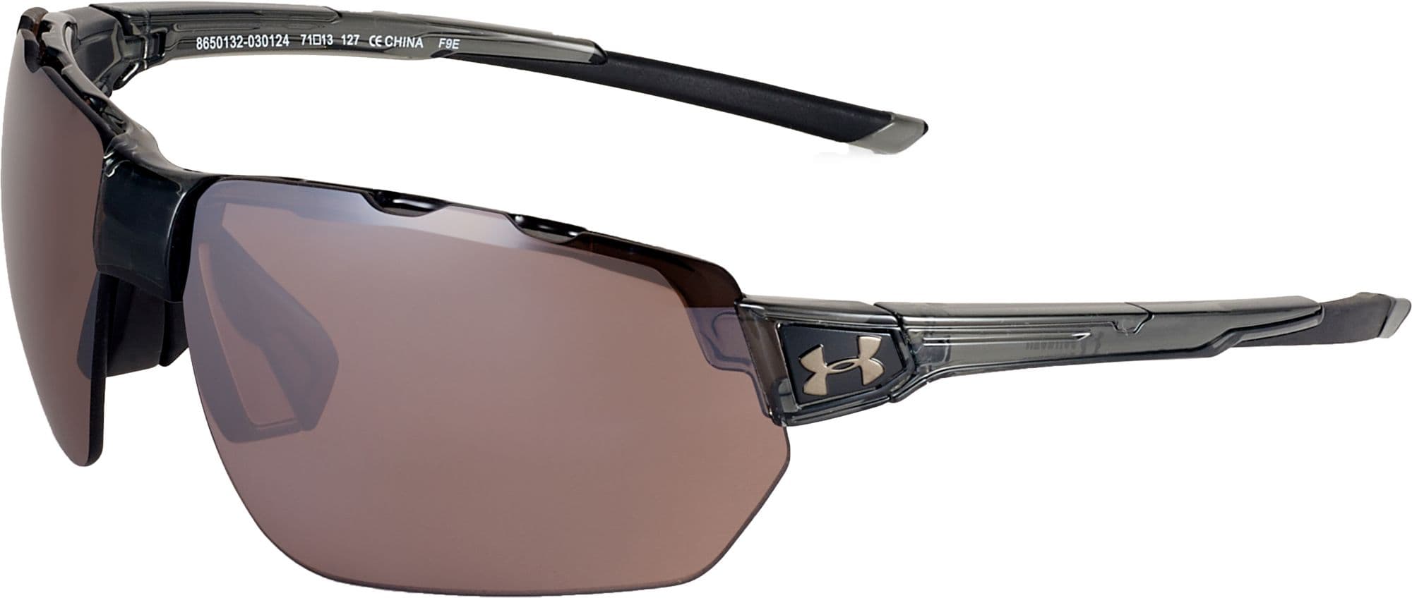 UNDER ARMOUR CONQUER 8650132 030124 Sunglasses Gloss Gray 71mm Men