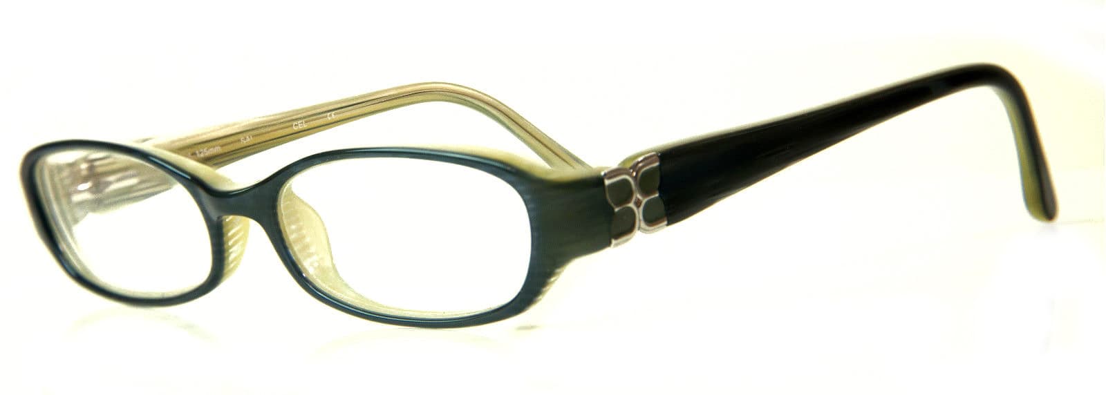 BCBGMAXAZRIA Saphira CEL Eyeglasses Olive Brown 49mm Women