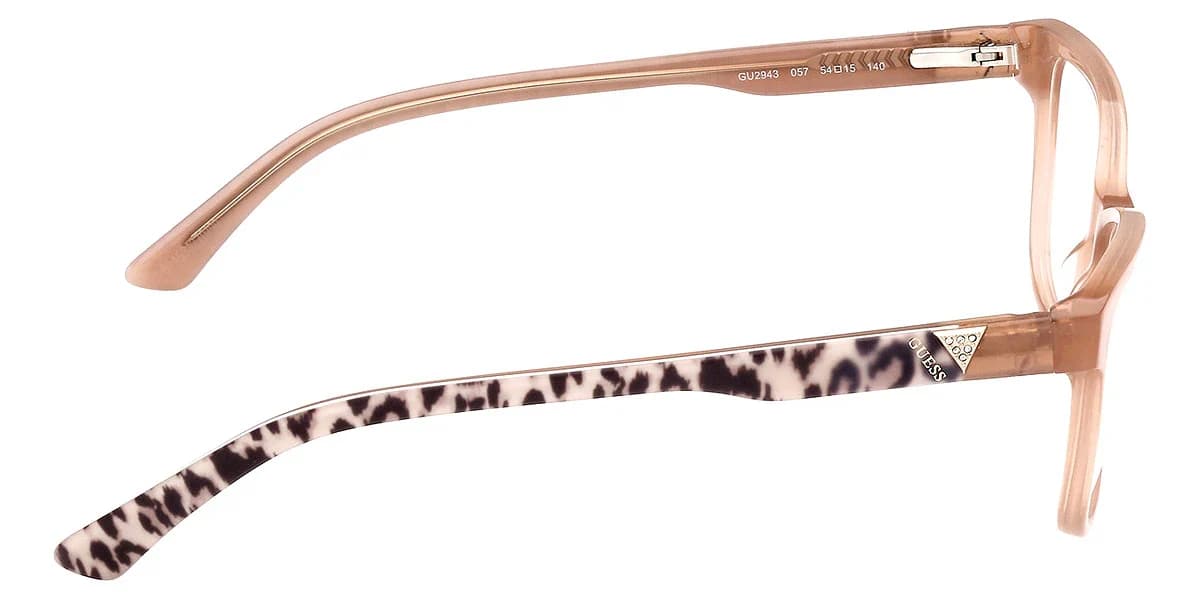 Guess GU2943 057 Eyeglasses Shiny Beige 52mm Women 5