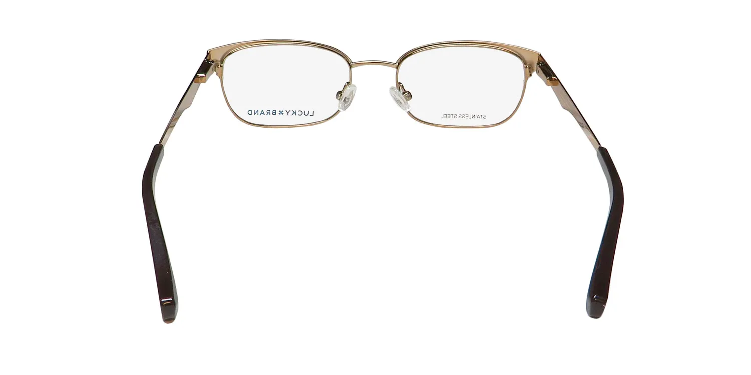 Lucky Brand D703 brown Eyeglasses Brown 46mm 5