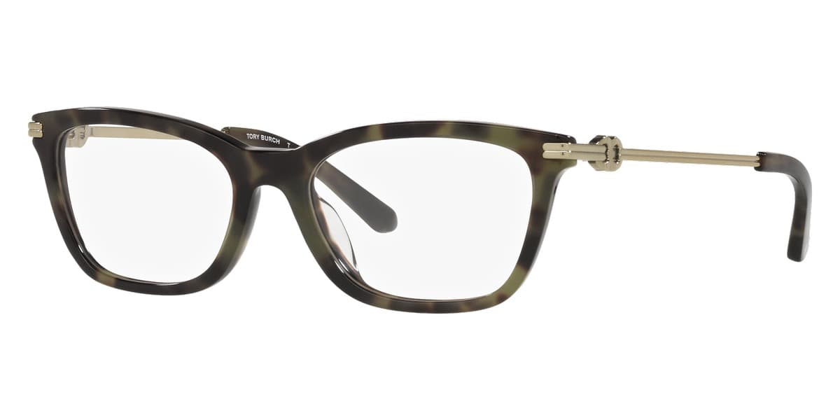 Tory Burch TY2117U 1850 Eyeglasses Green Tortoise 51mm Women