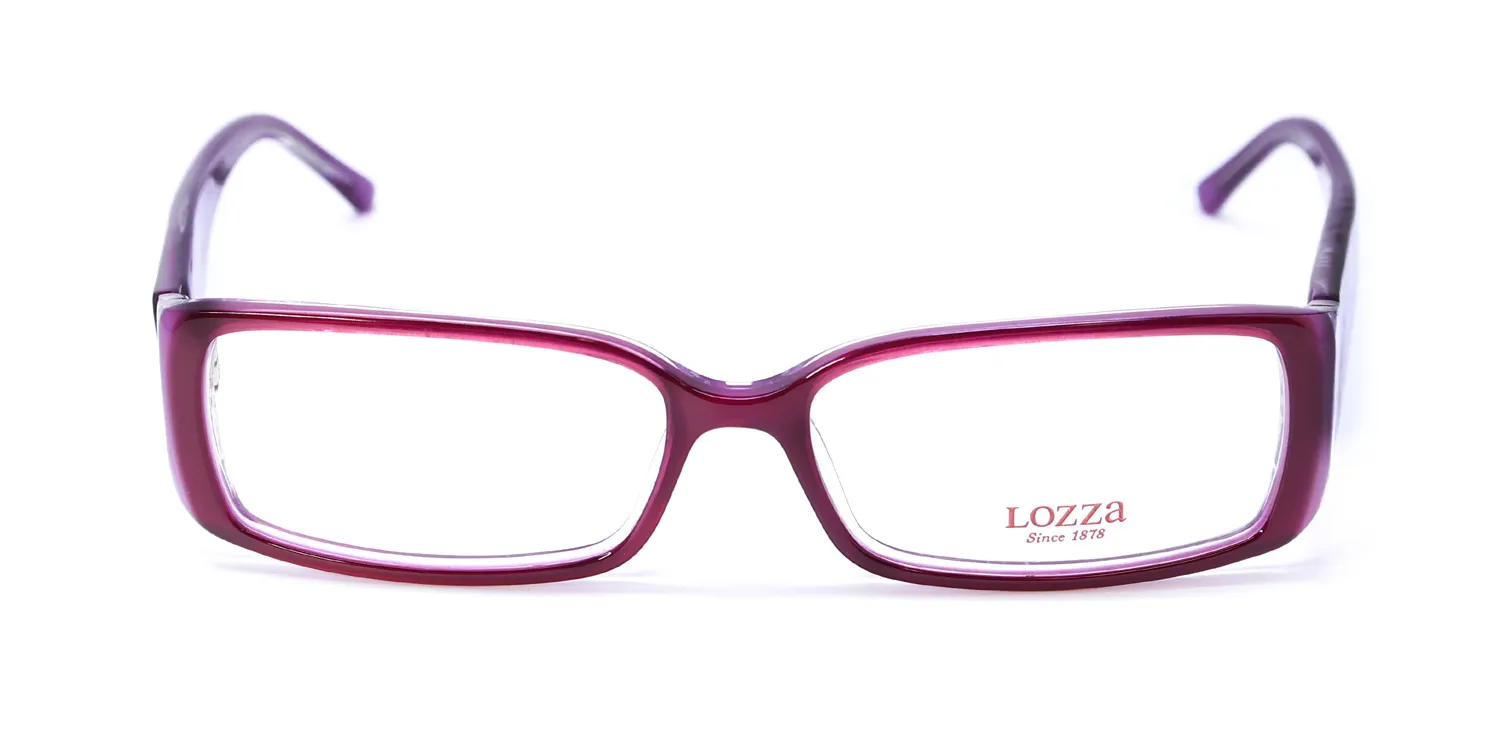 Lozza Vl1854 Broadway 0923 Eyeglasses Purple 51mm 3