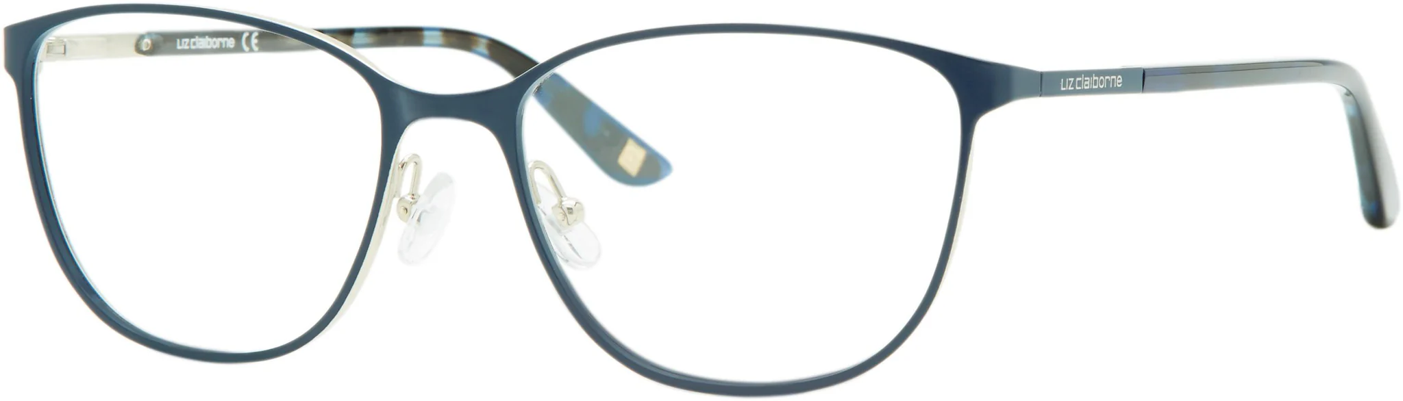 Liz Claiborne L 652 OPJP Eyeglasses Blue 52mm Women