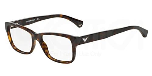 Emporio Armani EA3051 5026 Mod. 3051 502653 Eyeglasses Brown 53mm Women