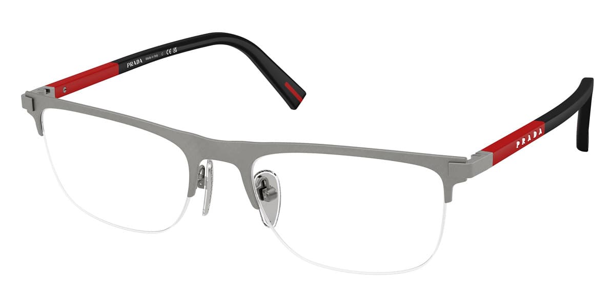 Prada VPS50R DHG1O1 Eyeglasses Gunmetal 55mm Unisex