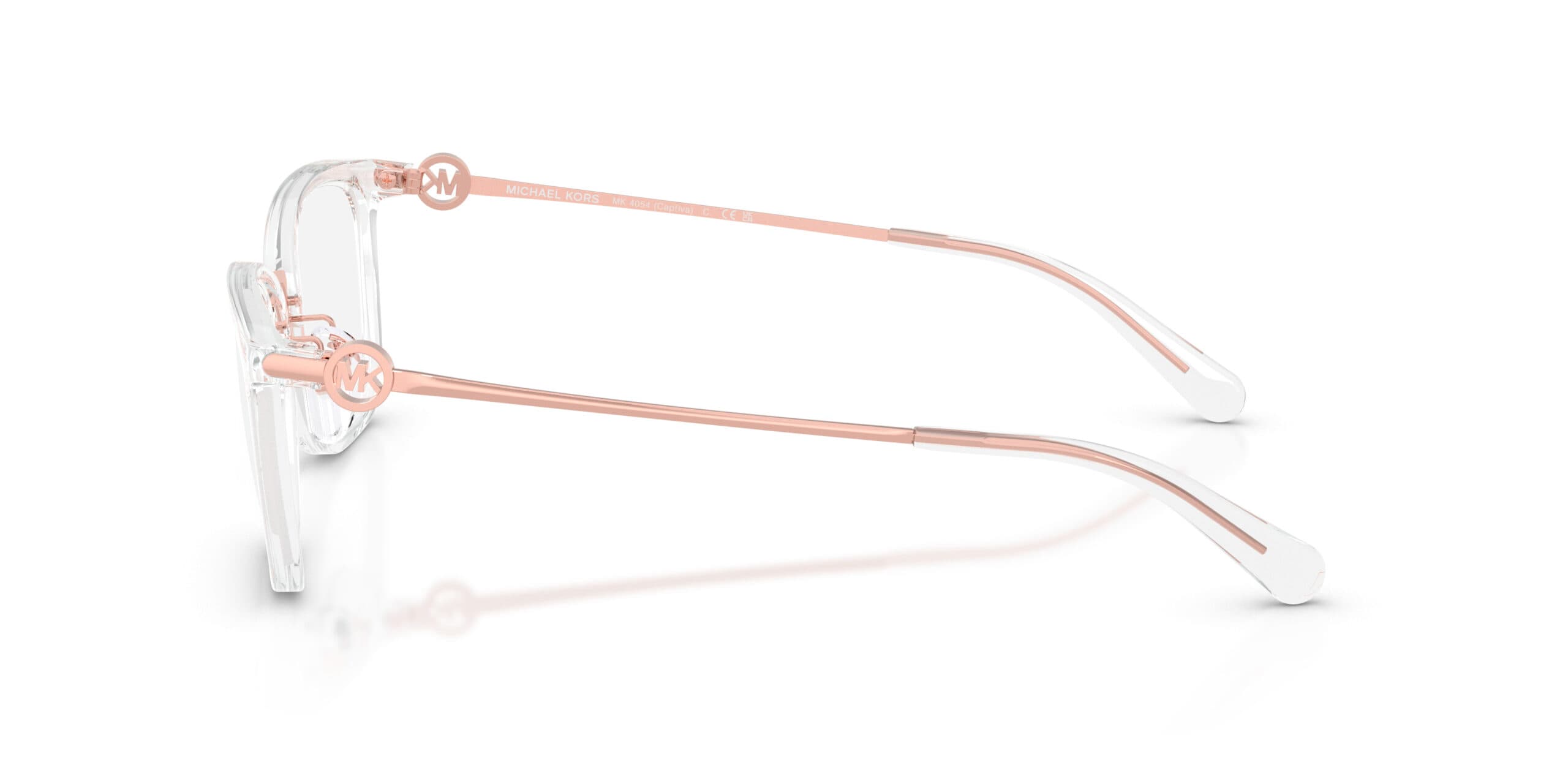 Michael Kors MK4054 Captiva 3105 Eyeglasses Clear 52mm Women 3