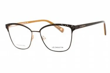 Liz Claiborne L 651 0UFM 00 Eyeglasses Matte Brown Gold 54mm