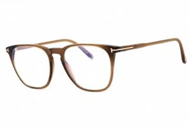 Tom Ford FT5937-B 048 Eyeglasses Shiny Dark Brown 52mm