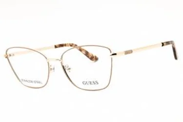 Guess GU50163 057 Eyeglasses Shiny Beige