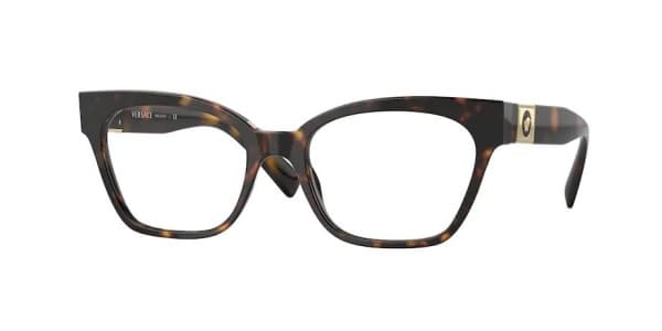 Versace MOD.3294 108 VE3294 Eyeglasses Brown 53mm Women