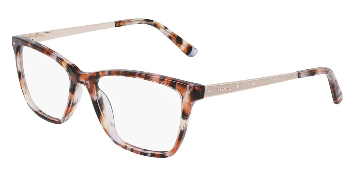 Bebe BB5231 200 Eyeglasses Topaz Animal 53mm Women