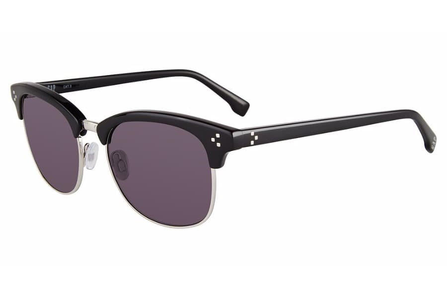 GAP SGP003 510BLA Sunglasses Black 51mm Men