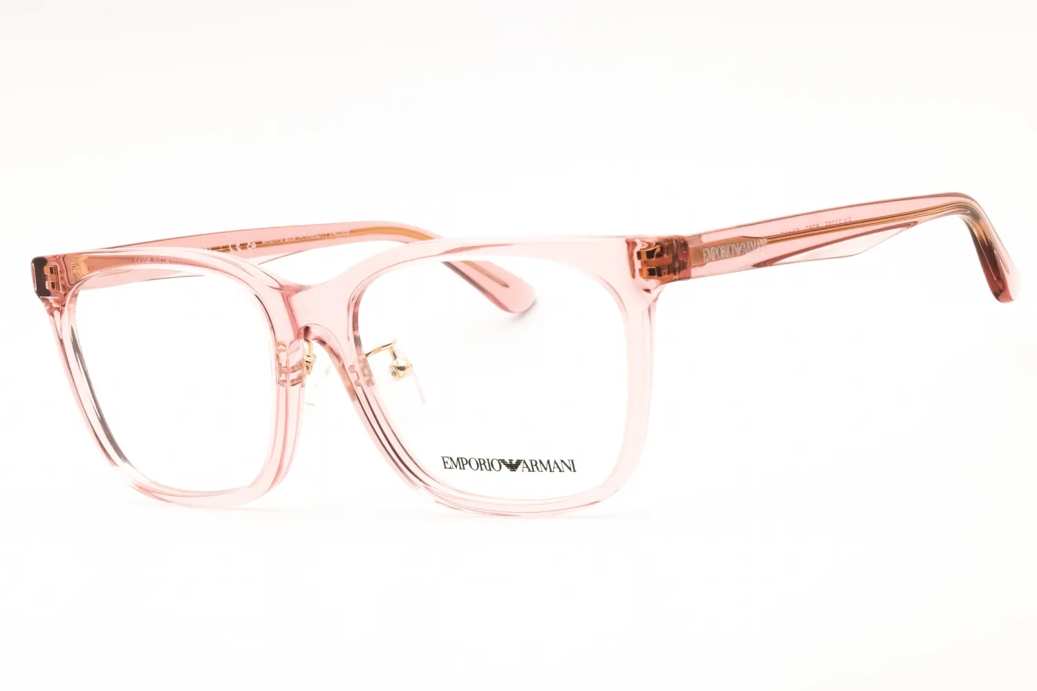 Emporio Armani 0EA3228F 6062 Eyeglasses Transparent Pink 53mm Women