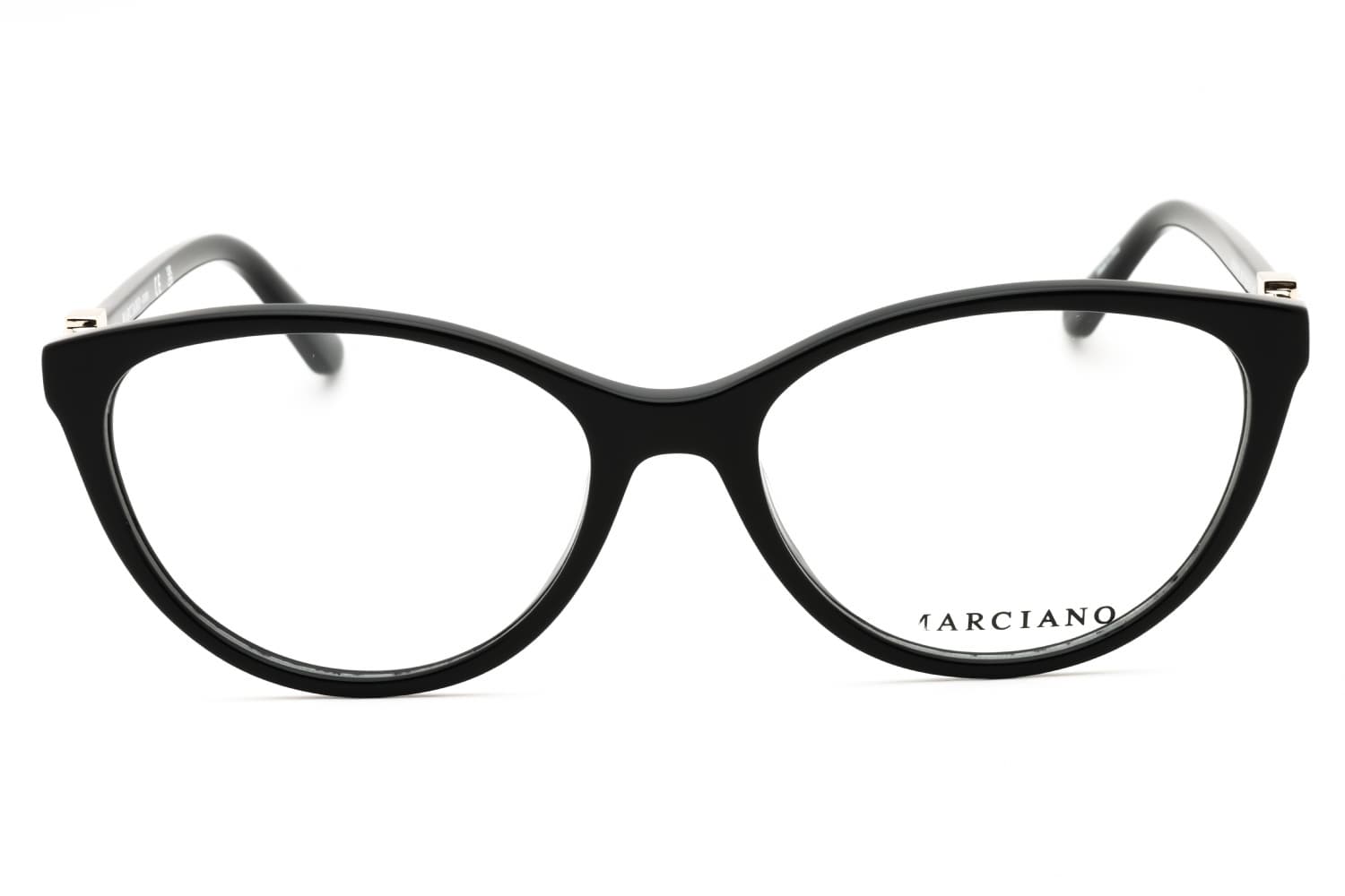 Marciano GM50023 001 Eyeglasses Shiny Black 53mm Women 2