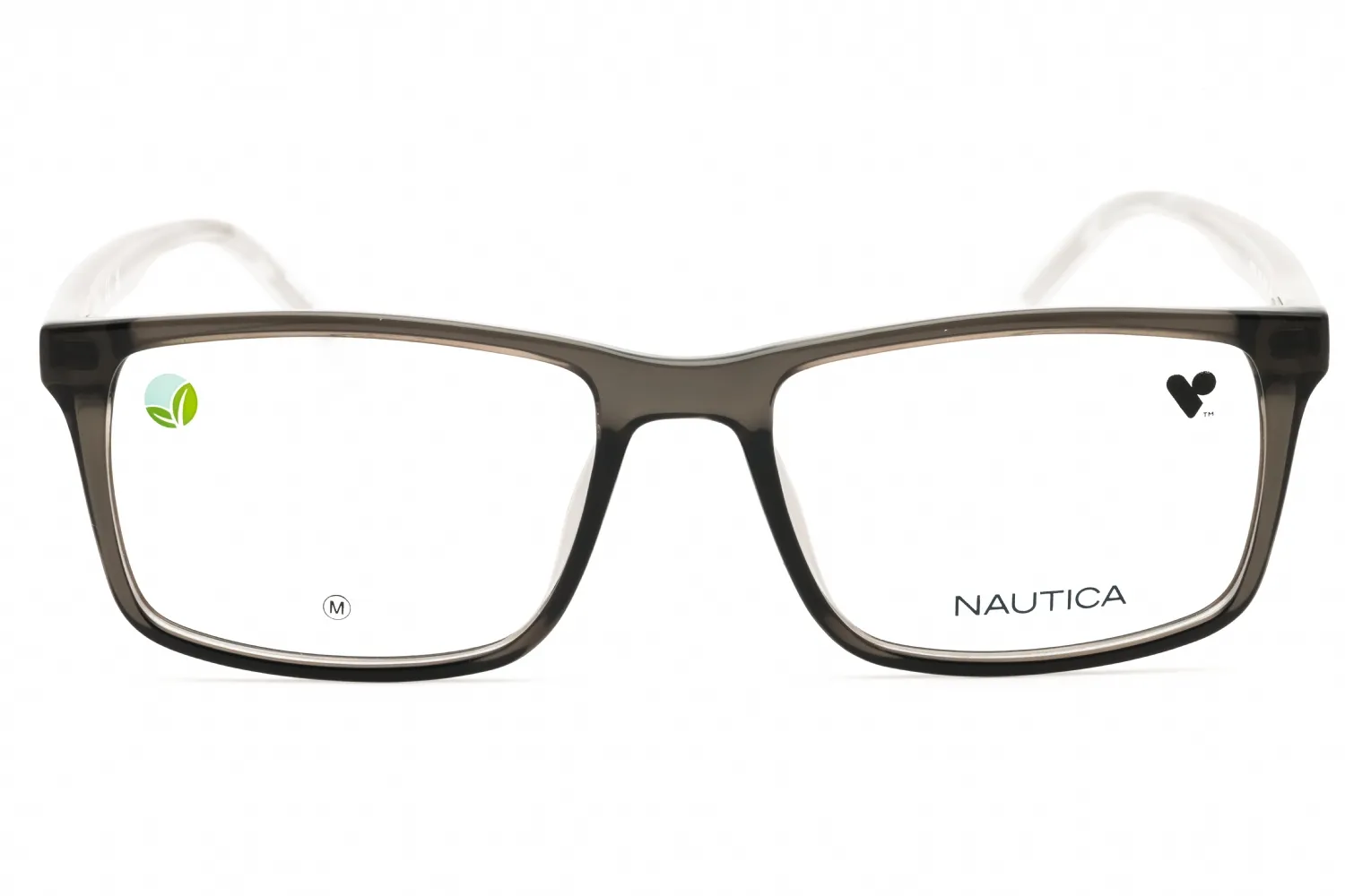 Nautica N8182 015 Eyeglasses Grey Crystal 53mm Men 2