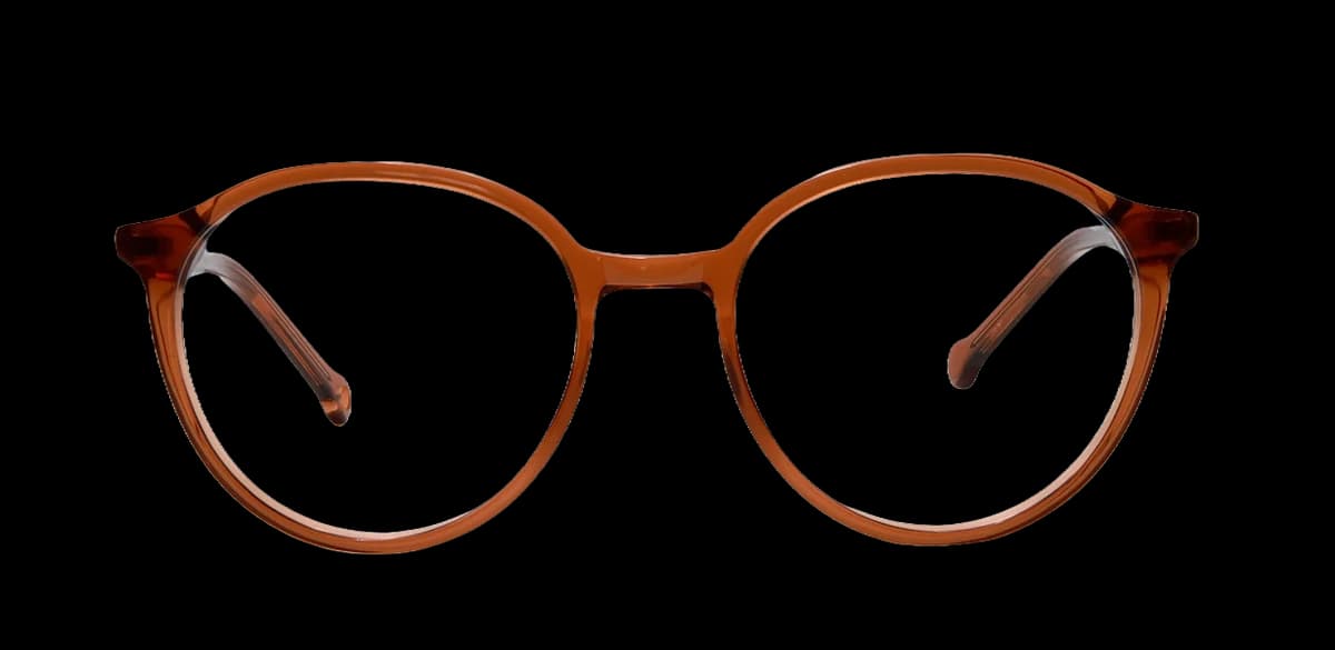 Nathalie Blanc Lison C334 Eyeglasses Mocha Clear 49mm Women 2