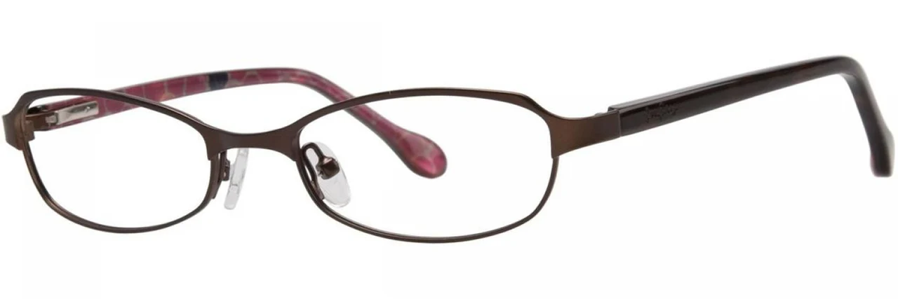 Lilly Pulitzer Darcia Eyeglasses Brown 48mm Women