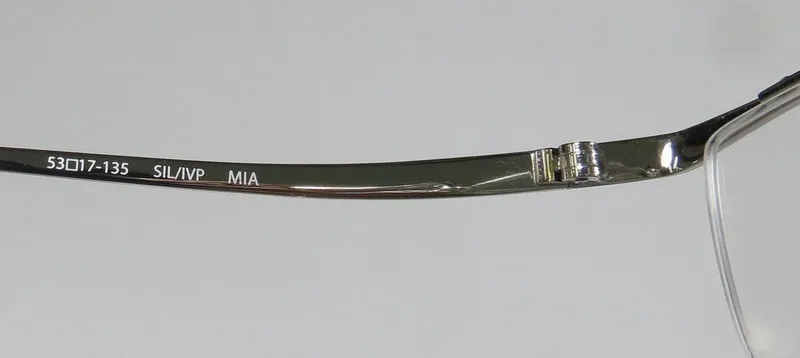 Barton Perreira Mia sil/ivp Eyeglasses Shiny Silver 53mm 8