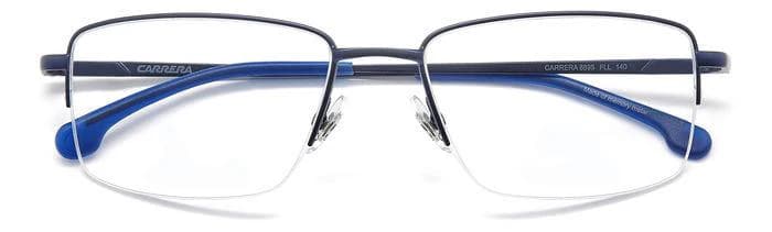 Carrera 8895 0FLL Eyeglasses Matte Blue 55mm Men 4