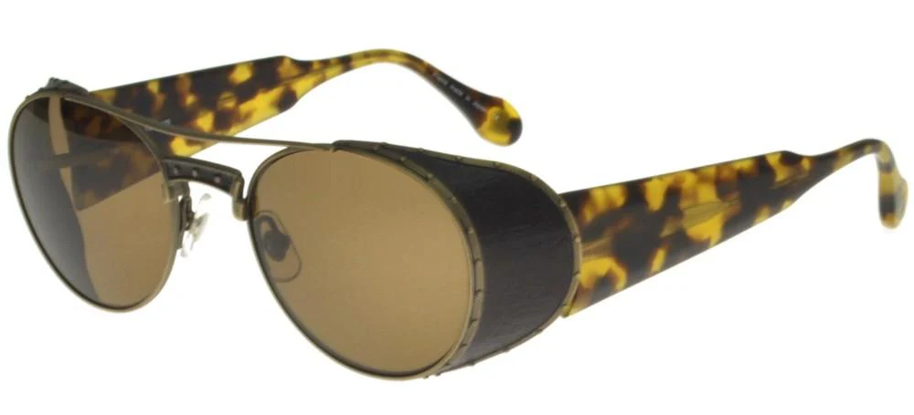 Matsuda M3032 Sunglasses Antique Gold 51mm Men