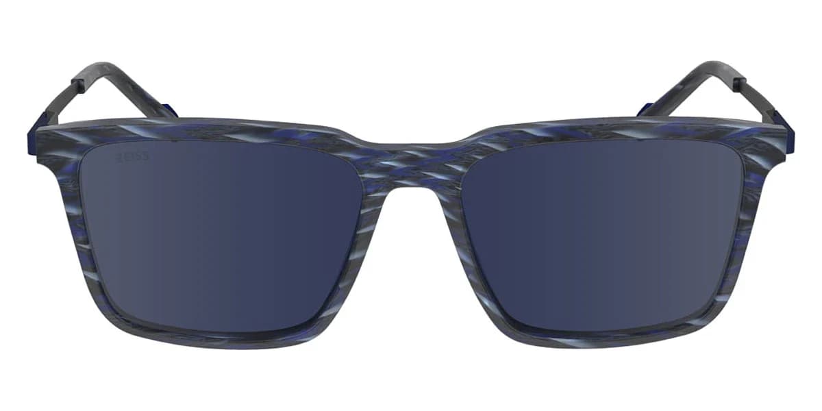 Zeiss ZS23716S 420 Sunglasses Textured Blue 55mm Men 2