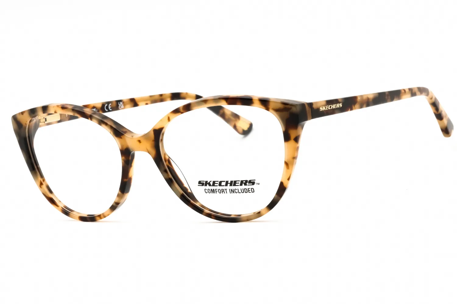 Skechers SE2215 053 Eyeglasses Blonde Havana 50mm Women