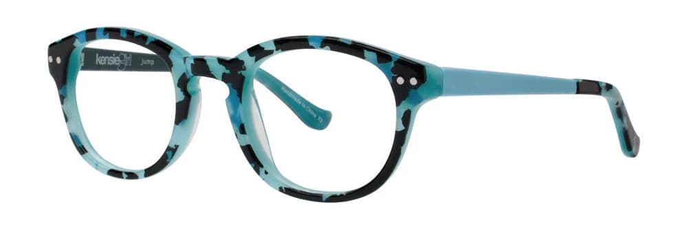Kensie Jump Eyeglasses Teal 46mm Kids