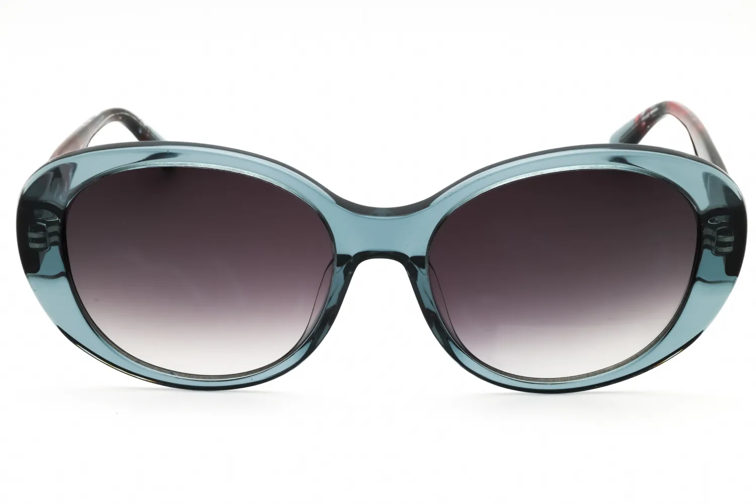 Anne Klein AK7081 020 Sunglasses Grey Crystal 55mm Women 2