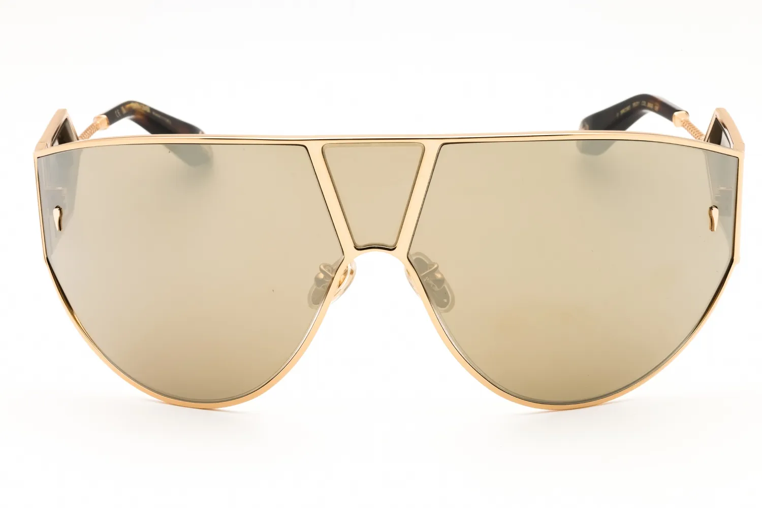 Roberto Cavalli SRC093 300G Sunglasses Shiny Rose Gold 76mm Women 2