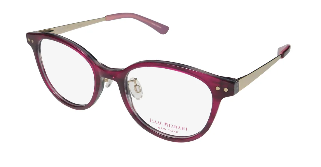 Isaac Mizrahi 30007 pu Eyeglasses Purple 50mm