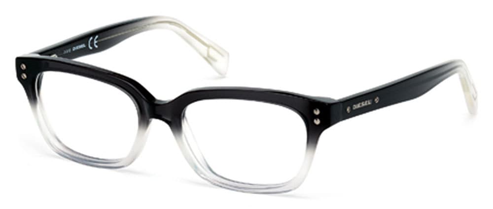 Diesel DL5037 COL.005 Eyeglasses Black 53mm Unisex