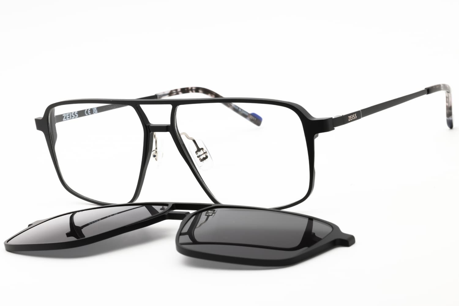 Zeiss ZS23123LPMAG-SET 002 Sunglasses Matte Black 56mm Men
