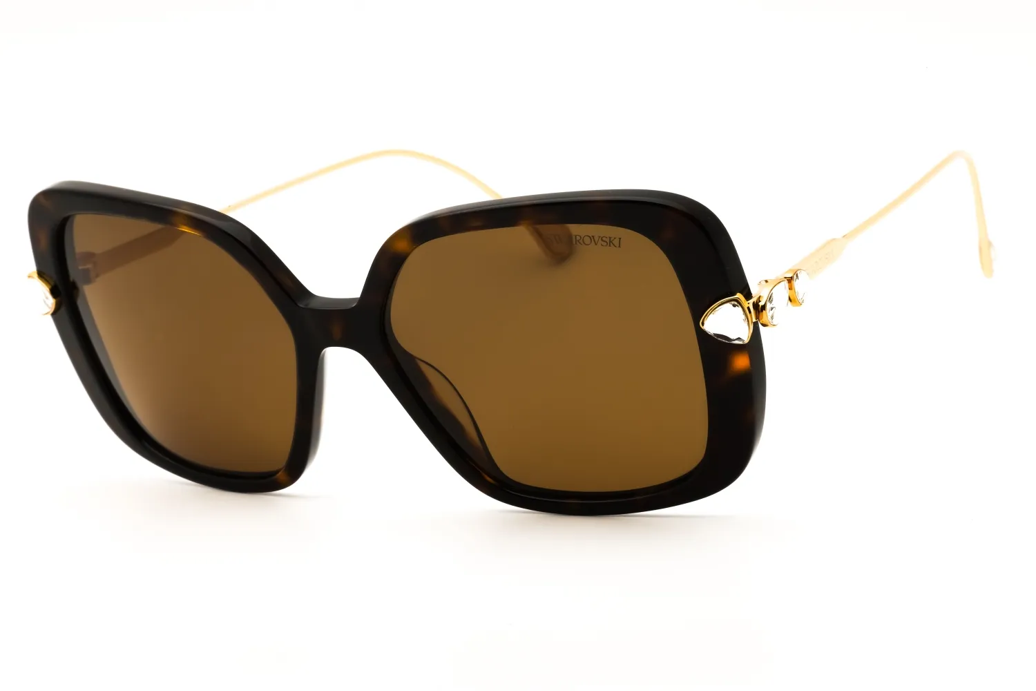 Swarovski SK6011 100283 Sunglasses Havana 55mm Women