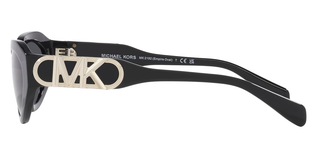 Michael Kors MK2192 Empire Oval 300587 Sunglasses Black 53mm Women 3