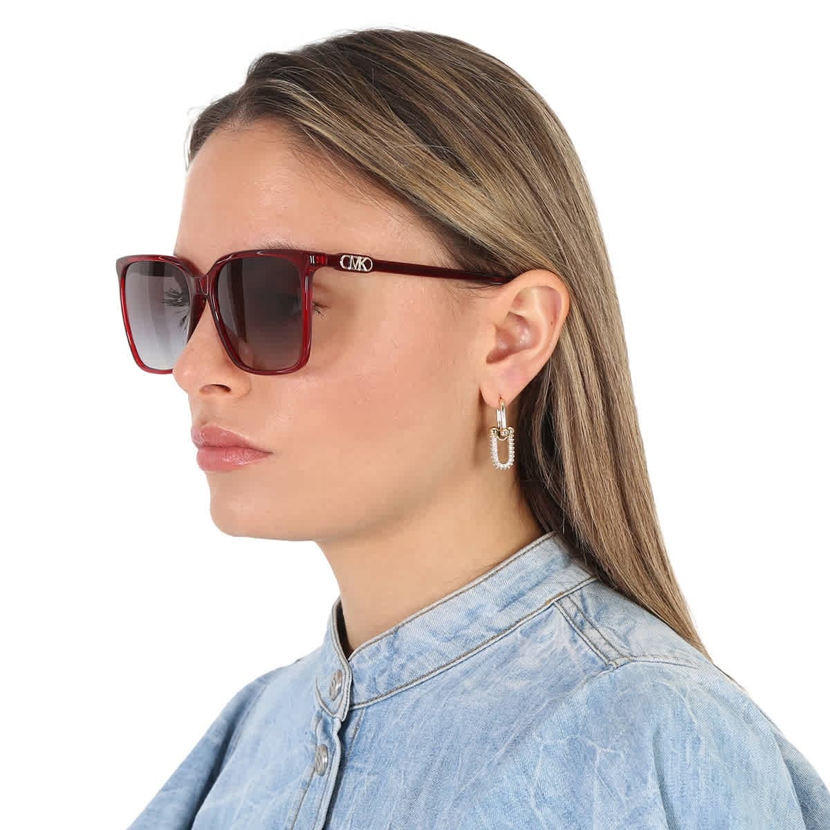Michael Kors MK2197F Canberra 39558G Sunglasses Red 150mm Women 2