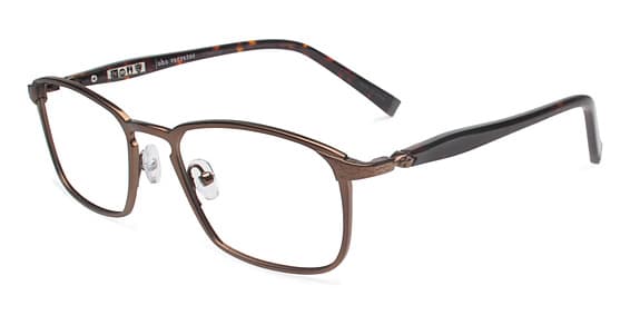 John Varvatos V146 BROWN Eyeglasses Multicolor 53mm Men