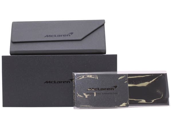 McLaren MLSEDO03 C01 Eyeglasses Matte Black/red 51mm Men _Case