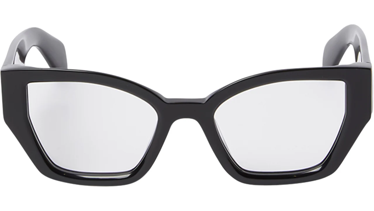 Off White STYLE 7Q Eyeglasses Black 52mm Women 2