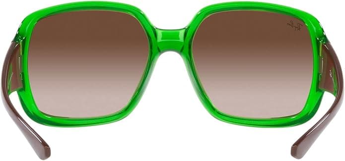 Ray-Ban RB4347 6661/13 Sunglasses Green Brown 60mm Men 4