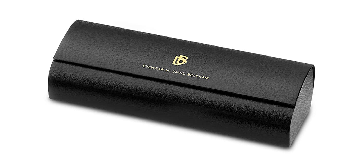 David Beckham DB1140 0EX4 Eyeglasses Brown Horn 47mm Men _Case