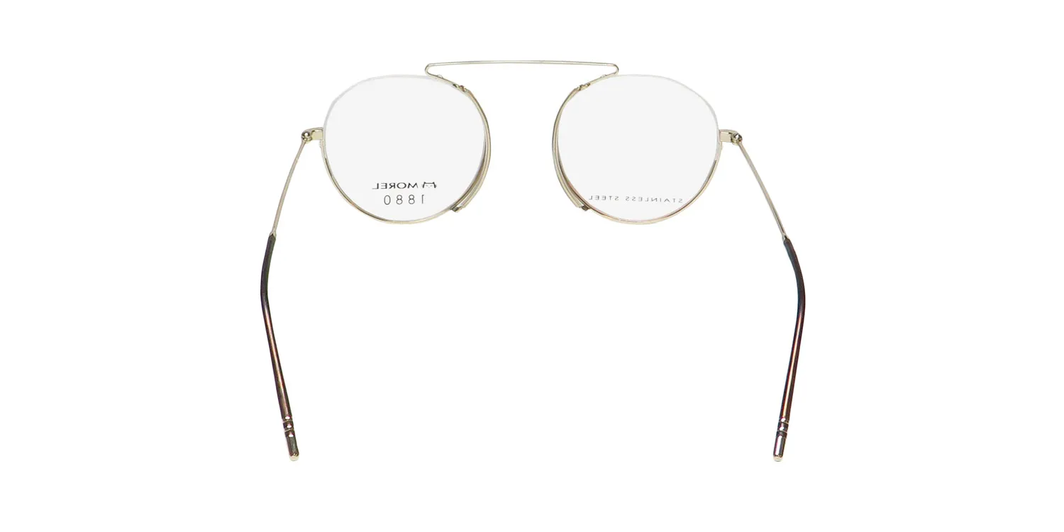 Morel 1880 60122m dm12 Eyeglasses Yellow Gold 49mm 5
