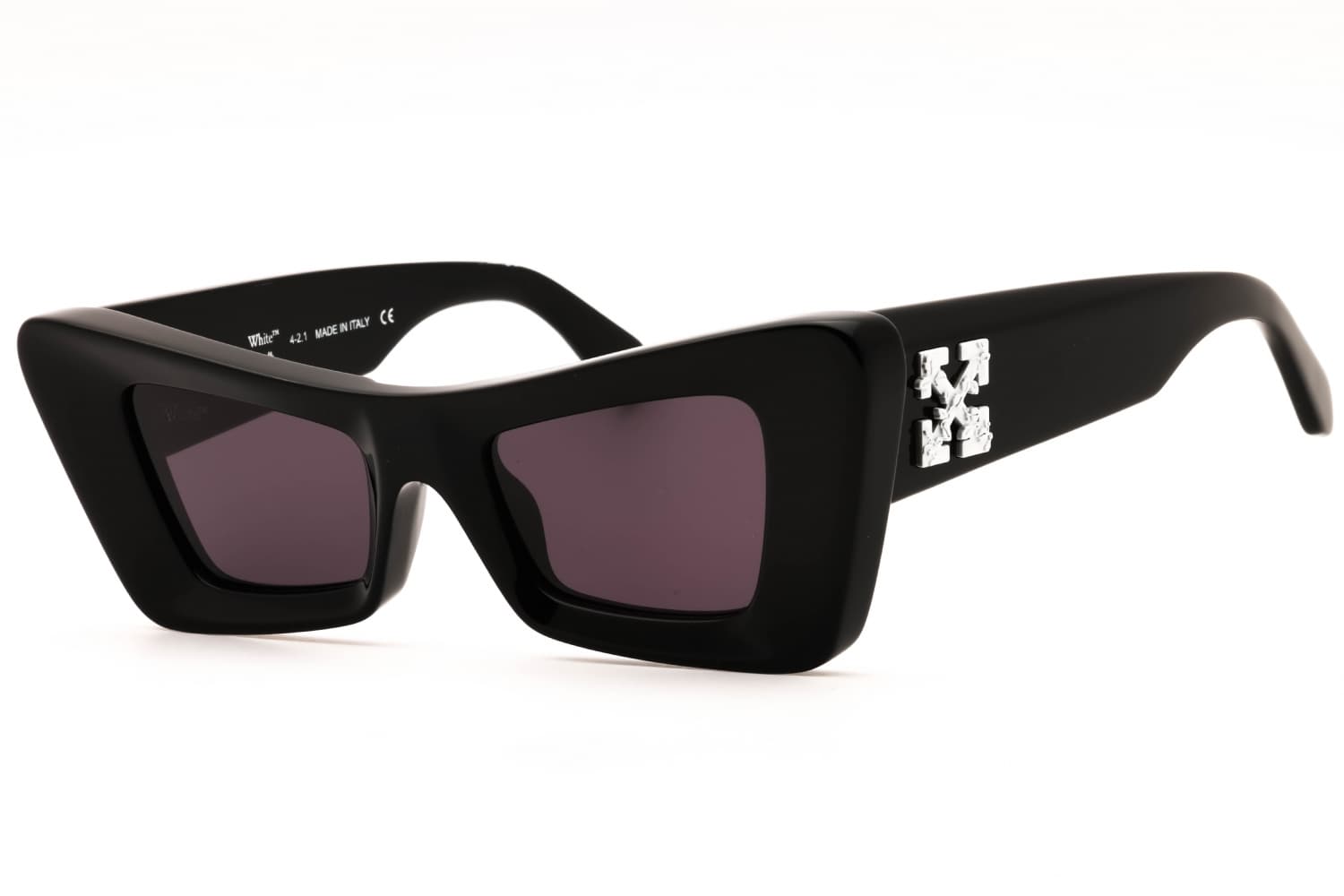 Off White ACCRA 1007 Sunglasses Black 49mm Women