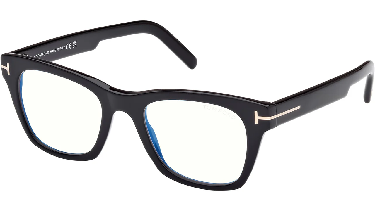 Tom Ford FT5886B 001 Eyeglasses Black 52mm Men