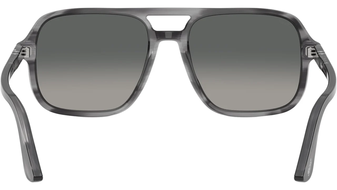 Persol PO3328S 119271 Sunglasses Striped Grey 55mm Men 4
