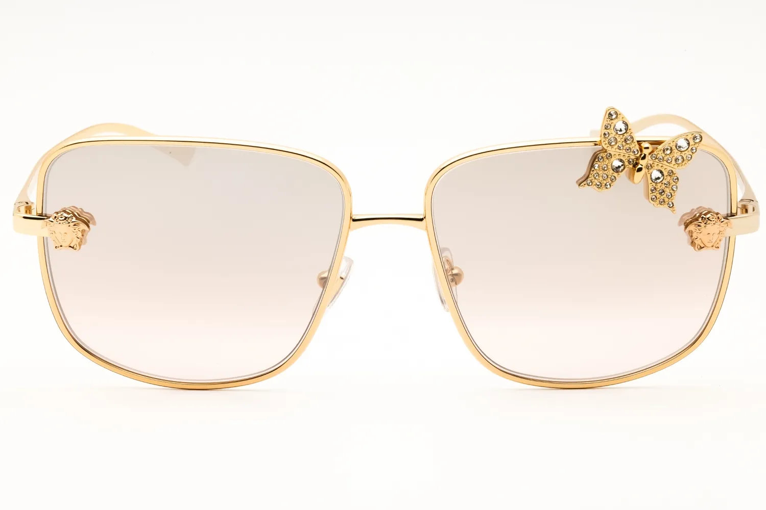 Versace VE2282 10028Z Sunglasses Gold Frame 59mm Women 2